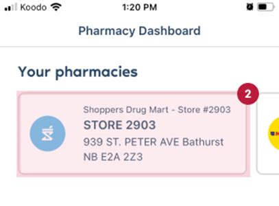 shoppers drug mart renew prescription.